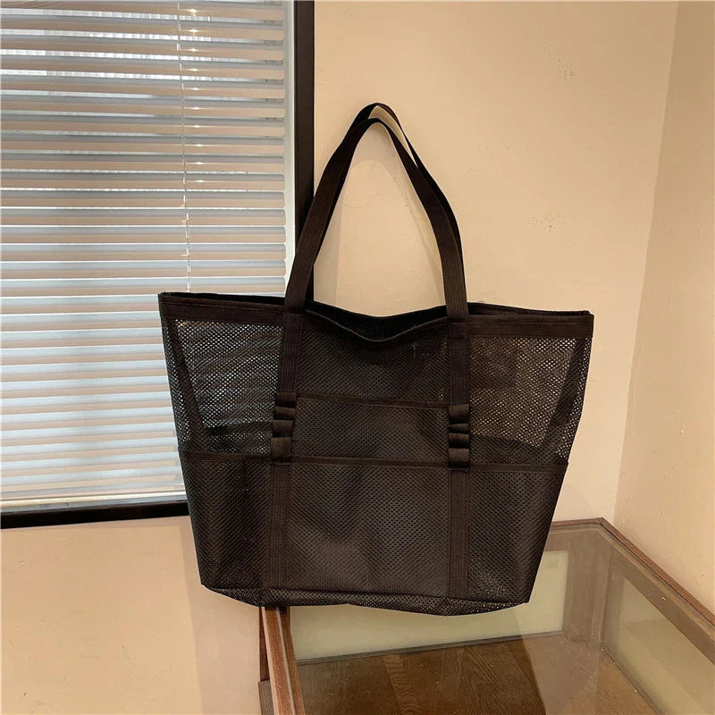Maglia | Borsa da Mare Spaziosa e Leggera da Spiaggia-3