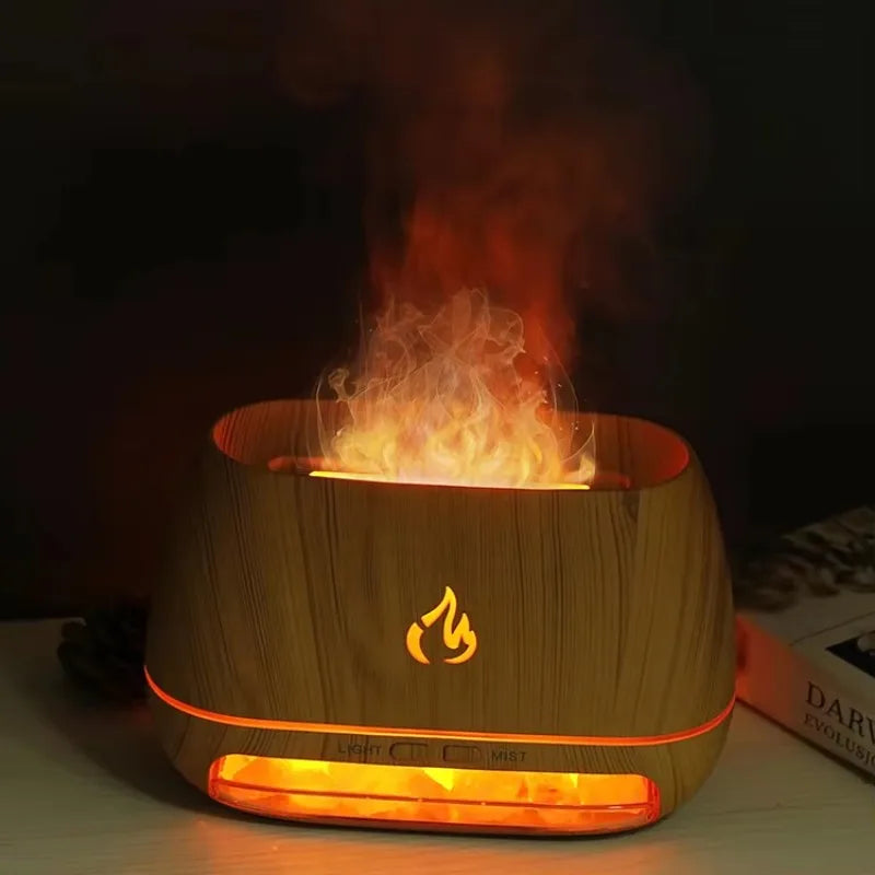 Aroma Diffuser met Zout en Sfeerverlichting Himalaya
