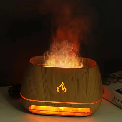 Aroma Diffuser met Zout en Sfeerverlichting Himalaya