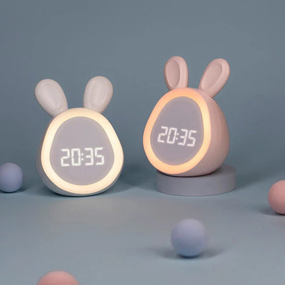 Kinderwekker Konijn met LED Nachtlampje BunniGlow