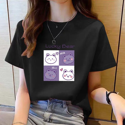 TrendyCharm CartoonPrint T-Shirts