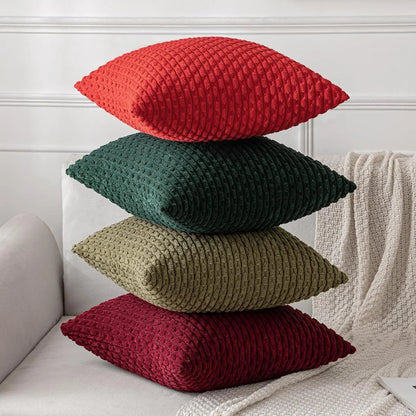 Kussenhoezen Velours Boho Stijl Corduroy