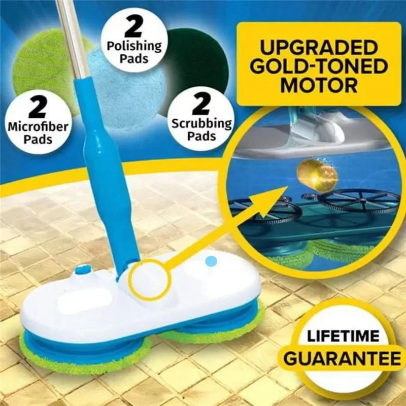 Draadloze Dweil FlexMop Met Oplaadbaar Batterij