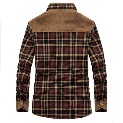 Heren Winterjas Warm en Waterdicht met Fleecevoering