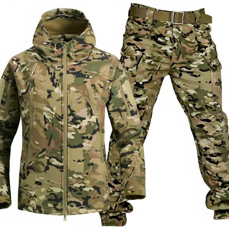 Tactische Broek en Windbreaker - Waterdicht en Stoer met Opbergvakken