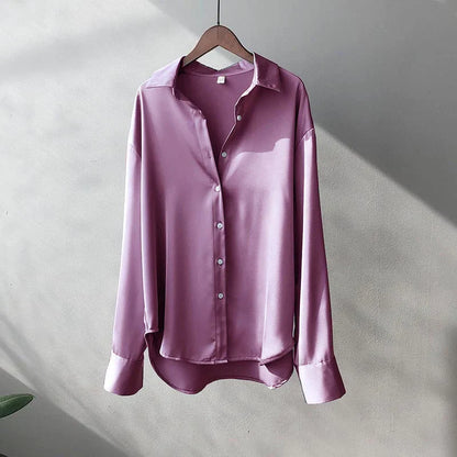 Koreaans Shirt Lange Mouwen casual Knit Stijl