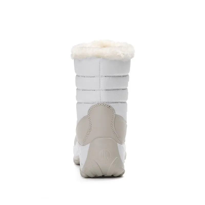 Witte Snowboots Plateau Fina Sneeuwlaarzen Voor Vrouw