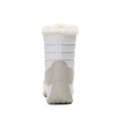 Witte Snowboots Plateau Fina Sneeuwlaarzen Voor Vrouw