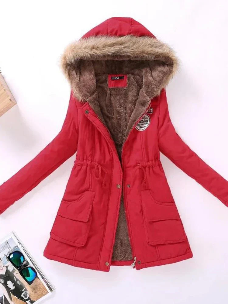 Casual Capuchonjas voor Vrouw Comfortabel