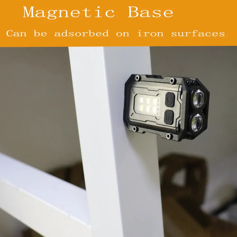 USB Oplaadbare Zaklamp Compact Tactisch Model
