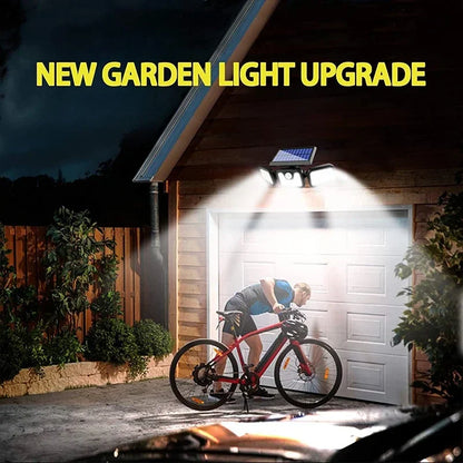 Zonne-Energie Wandlamp LED Eco Friendly Waterproof