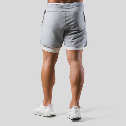 Sportbroek 2-in-1 Trainingsbroek voor Mannen Workout