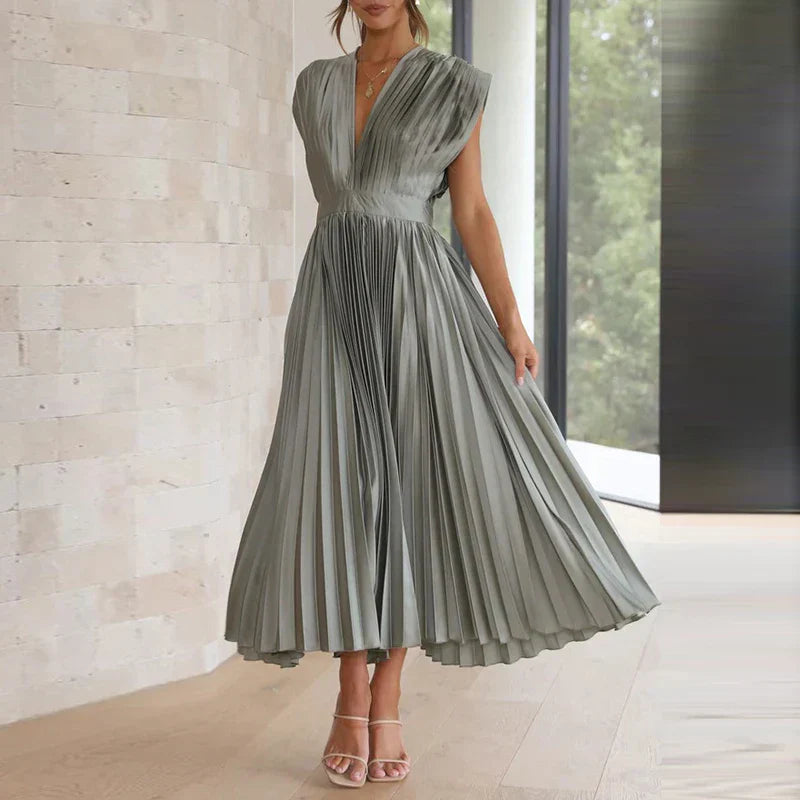 Hedwig - Elegante Mouwloze Dames Jurk