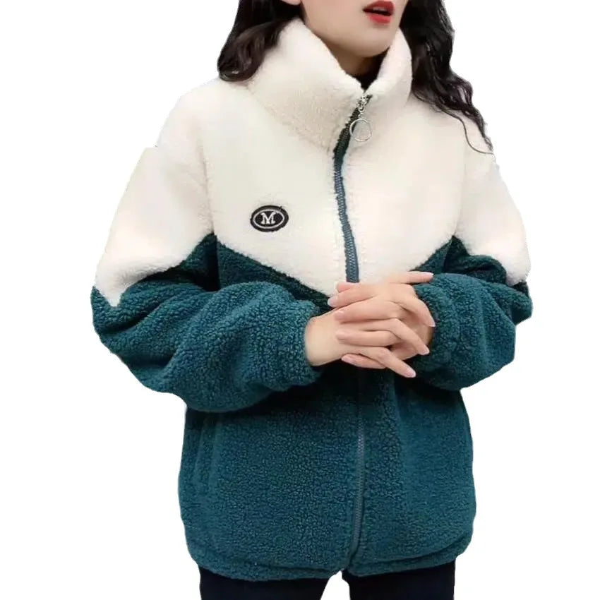 CozyTrend Dikke Lange Mouwen Jas voor Vrouwen