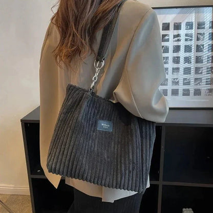 Vrouwen Fluweel Handtas Elegant Zwart