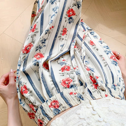 Viva Moda Vrije Stijl Bloemenbroek
