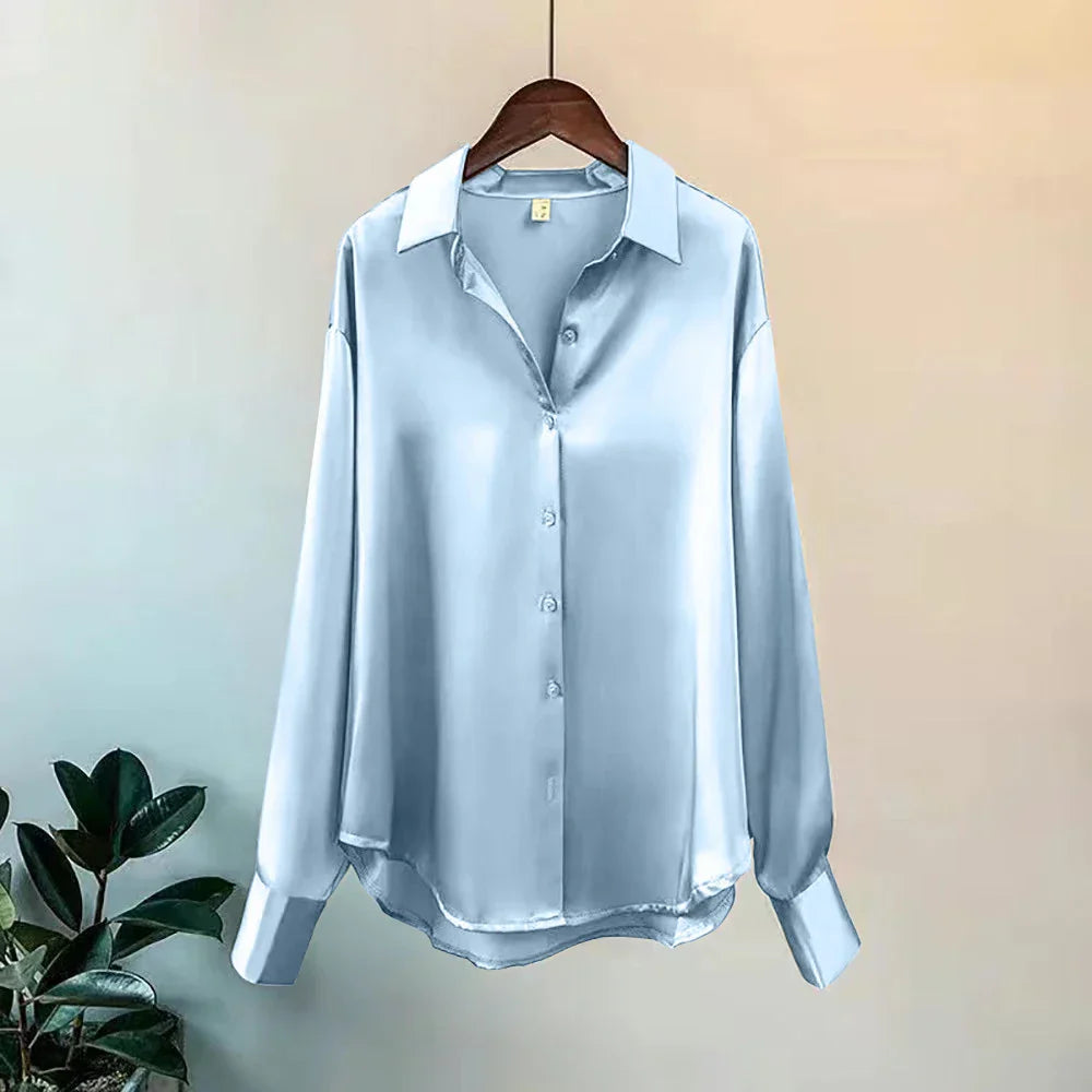 Koreaans Shirt Lange Mouwen casual Knit Stijl
