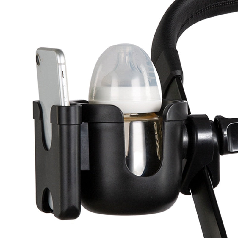 Kinderwagen Accessoires 2-in-1 Fles en Telefoonhouder