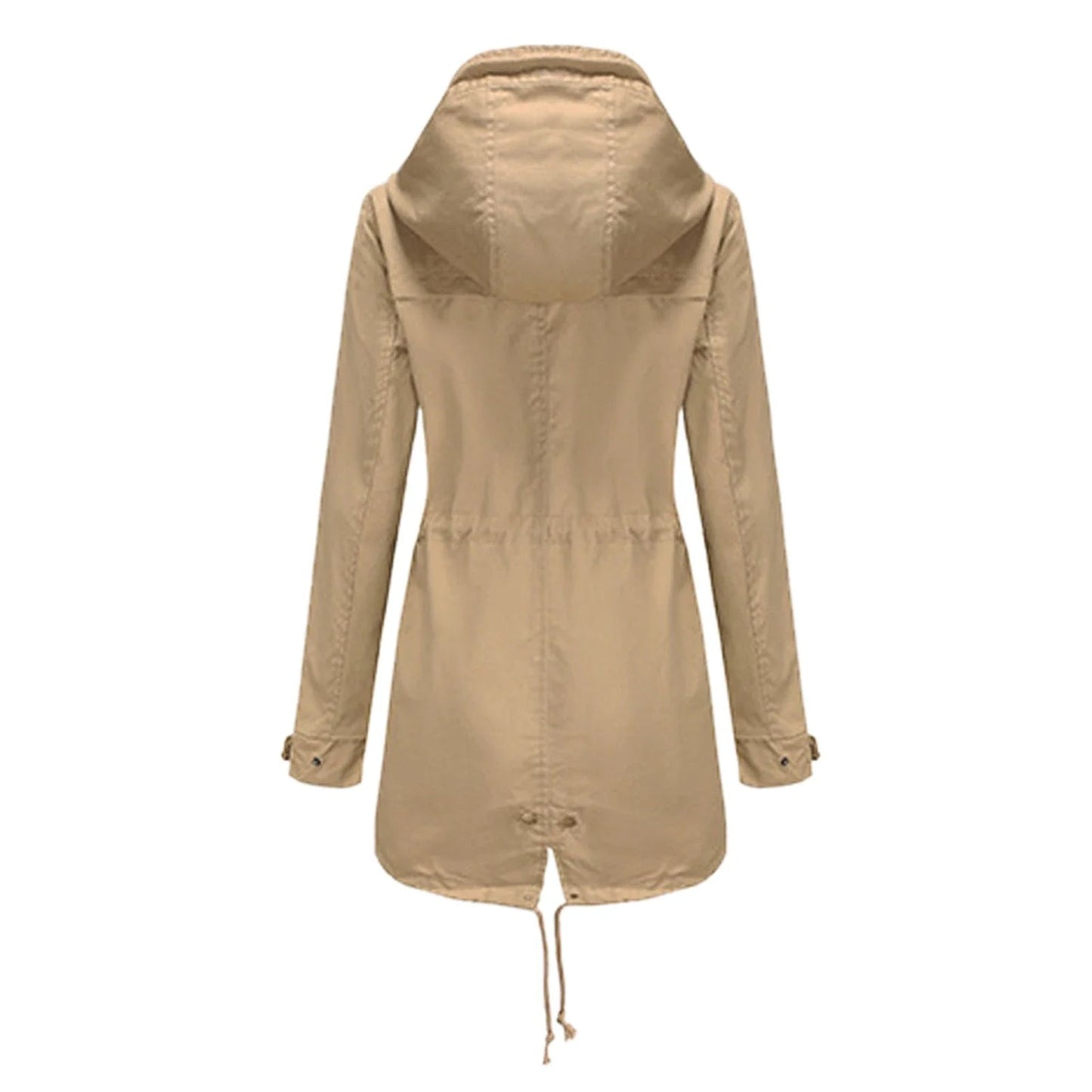 Dames Elegante Waterdichte Regenjas voor Buitenactiviteiten