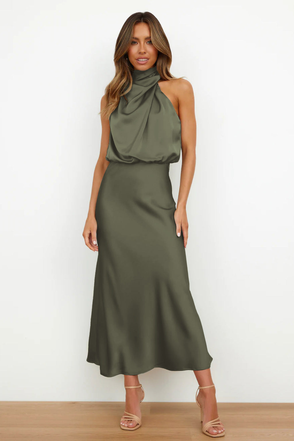 Elegante Maxi Jurk voor Vrouw Zomers Model