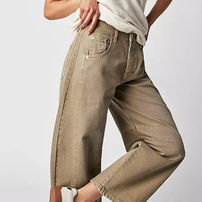 Dames Baggy Jeans Losse Zittende Broek - Mode Vibes