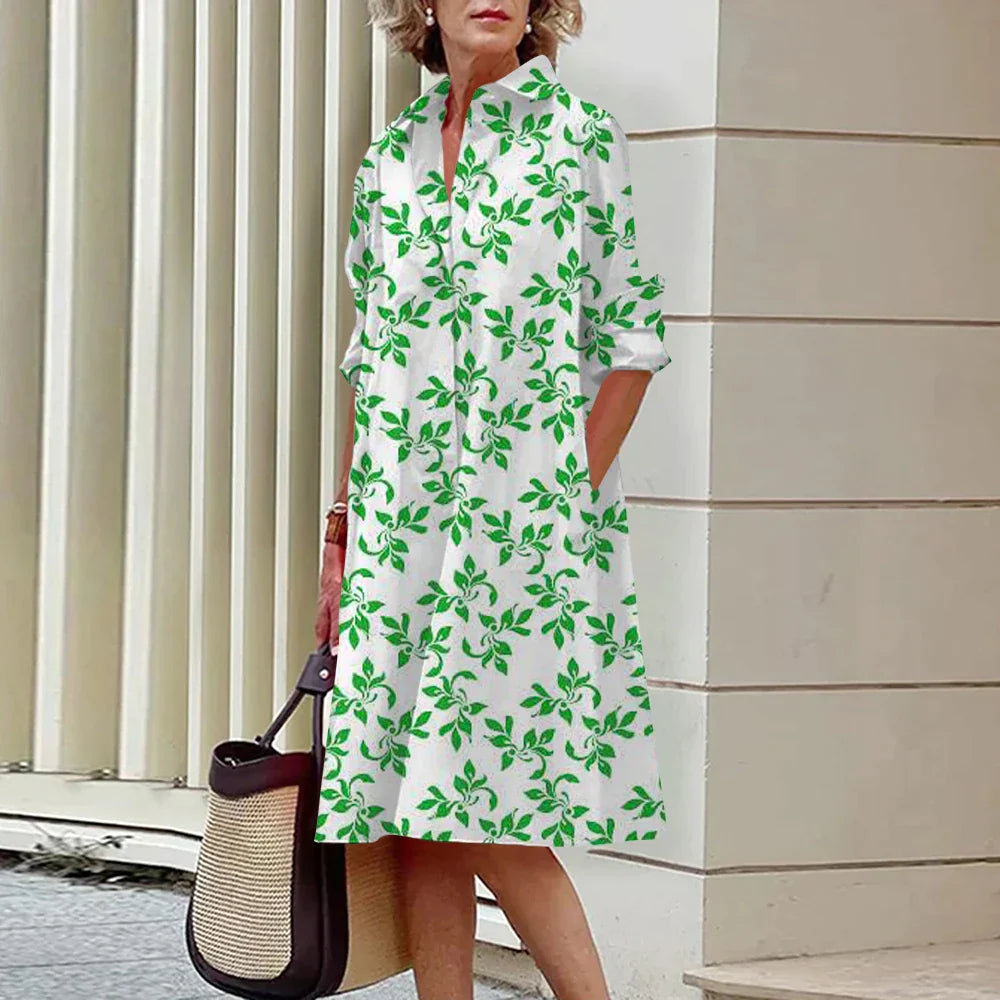 Vrouwelijke Polojurk Casual Zomerkleding voor Dames