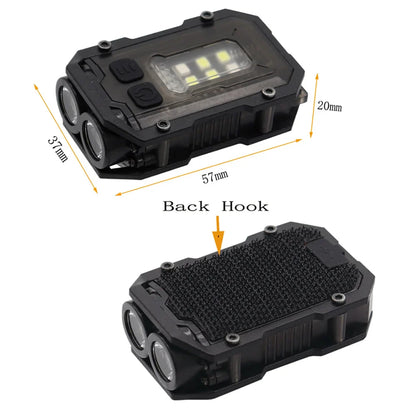 USB Oplaadbare Zaklamp Compact Tactisch Model