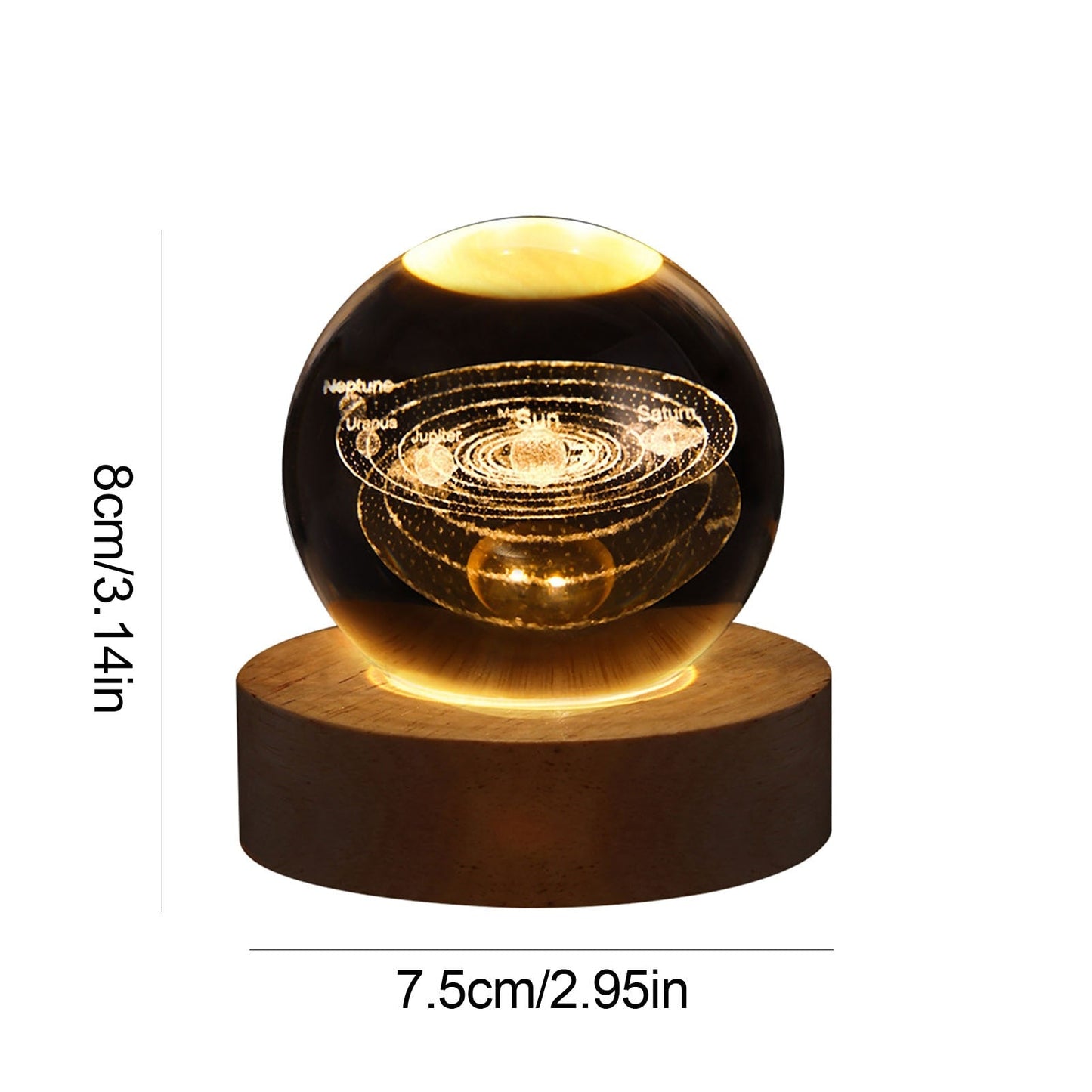 Kristal Lamp Bol Unieke Woondecoratie