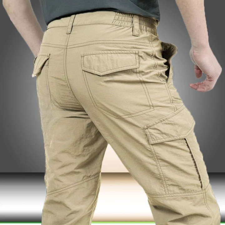 Avontuurlijke Cargo Broek voor Mannen Waterproof Comfortabel