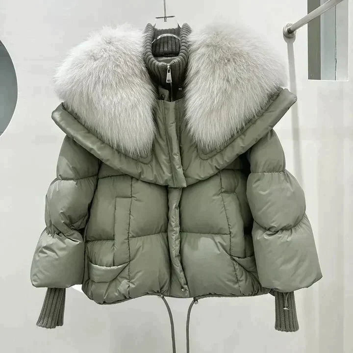Luxueus Bont Jasje voor Vrouw Elegant Design - Mode Vibes
