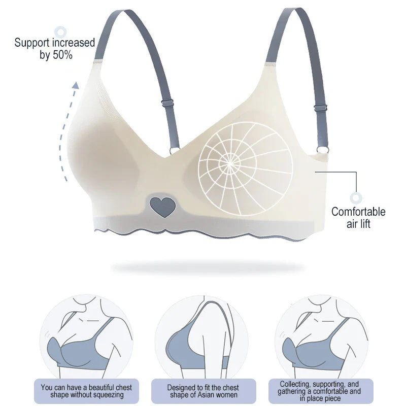 Glow Soepele Zomer BH voor Ultiem Draagcomfort