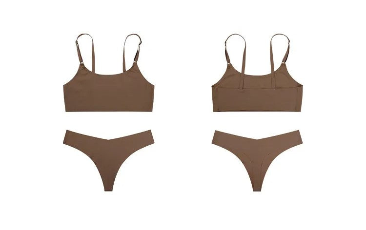 Comfortabele Naadloze Lingerie Set voor Elke Dag