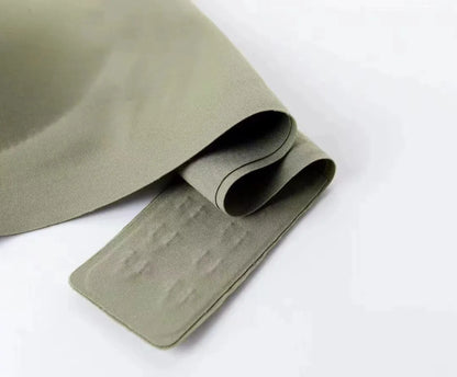 Naadloze Beugelloze BH met Diepe V Hals Comfort