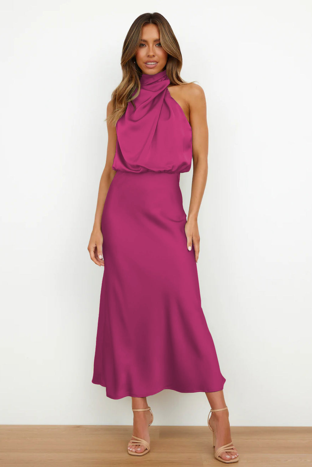 Elegante Maxi Jurk voor Vrouw Zomers Model