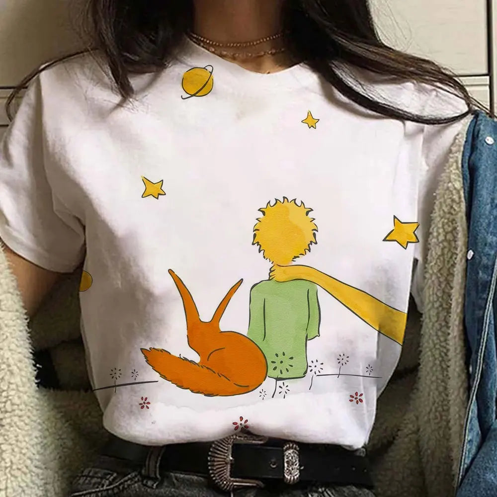 Solea's Cartoon Print T-Shirt
