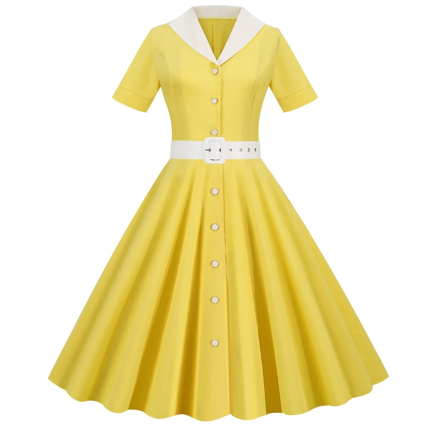 Luna Elegante V-Hals Zomer Jurk