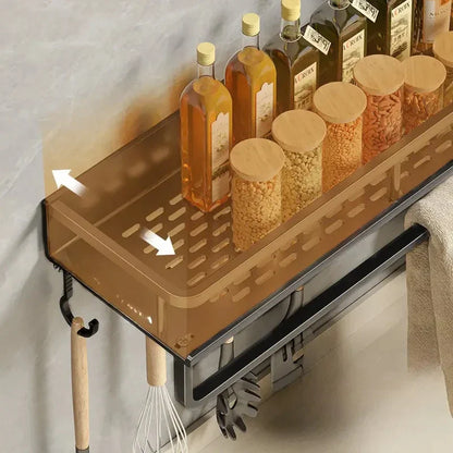 Zwart Keukenrek Modern Design voor Keukengerei
