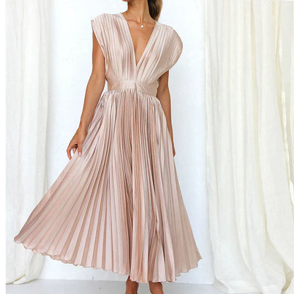 Hedwig - Elegante Mouwloze Dames Jurk