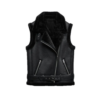 Leren Bodywarmer Warm en Stylish