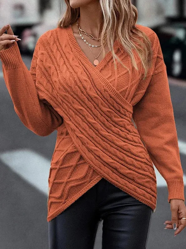 Dona Gebreide Trui Comfortabel en Stijlvol