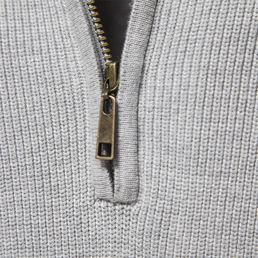 Alonzo | Maglione con zip