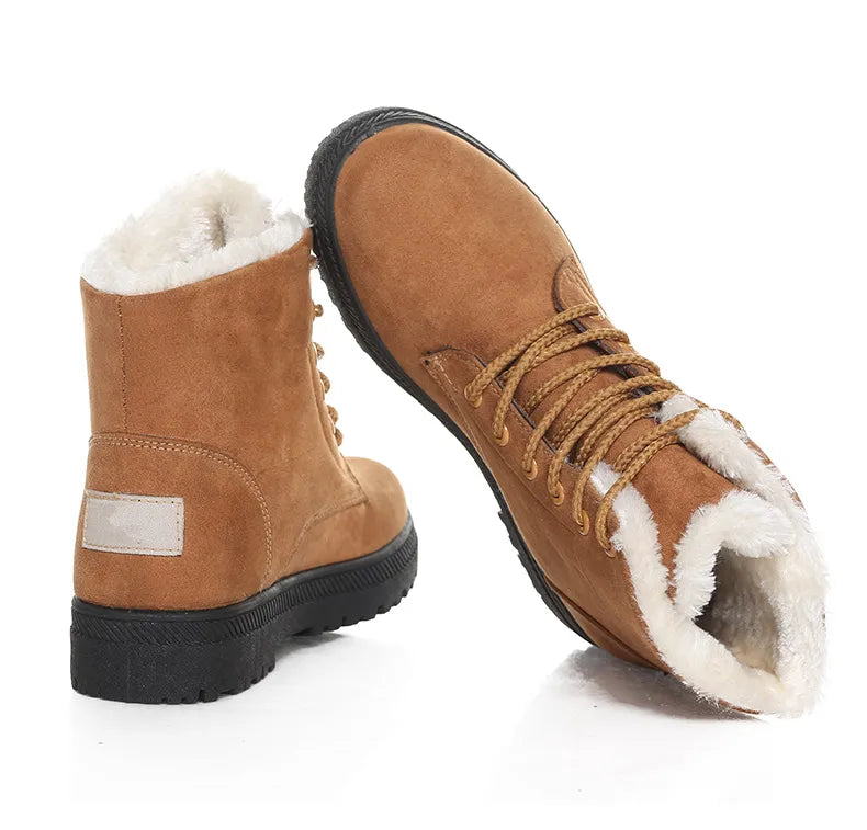 Elegante Enkellaarzen Warm en Stijlvol