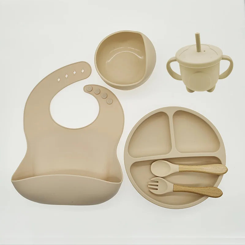 Silicone Baby Eetset Zacht en Veilig