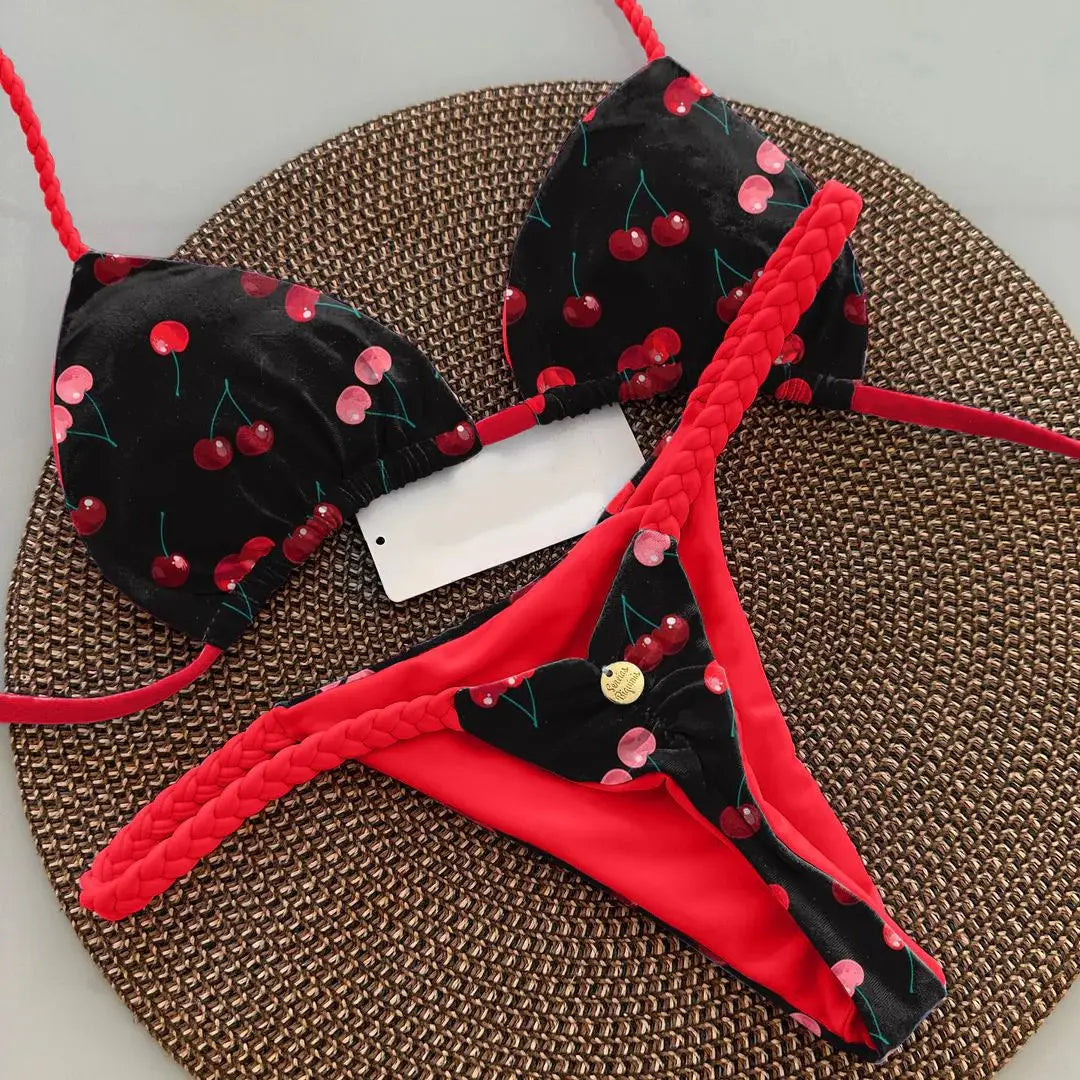 Bikini Sexy | Set da Spiaggia a Due Pezzi Elegante e Comodo-4