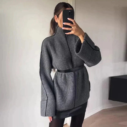 Dames Turtleneck Trui Warm en Stijlvol - Mode Vibes