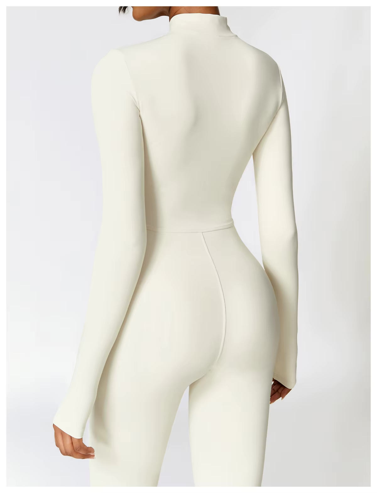 Warme Winterjumpsuit Fleece Gevoerd Stretch Stof