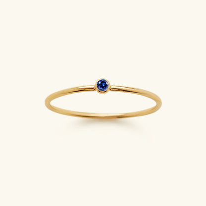 Geboortesteen Ring Zirkonia Celestia