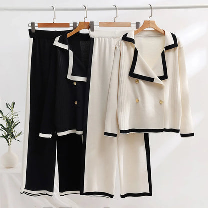 Dames Set Warme Stof Elegante Pasvorm - Mode Vibes
