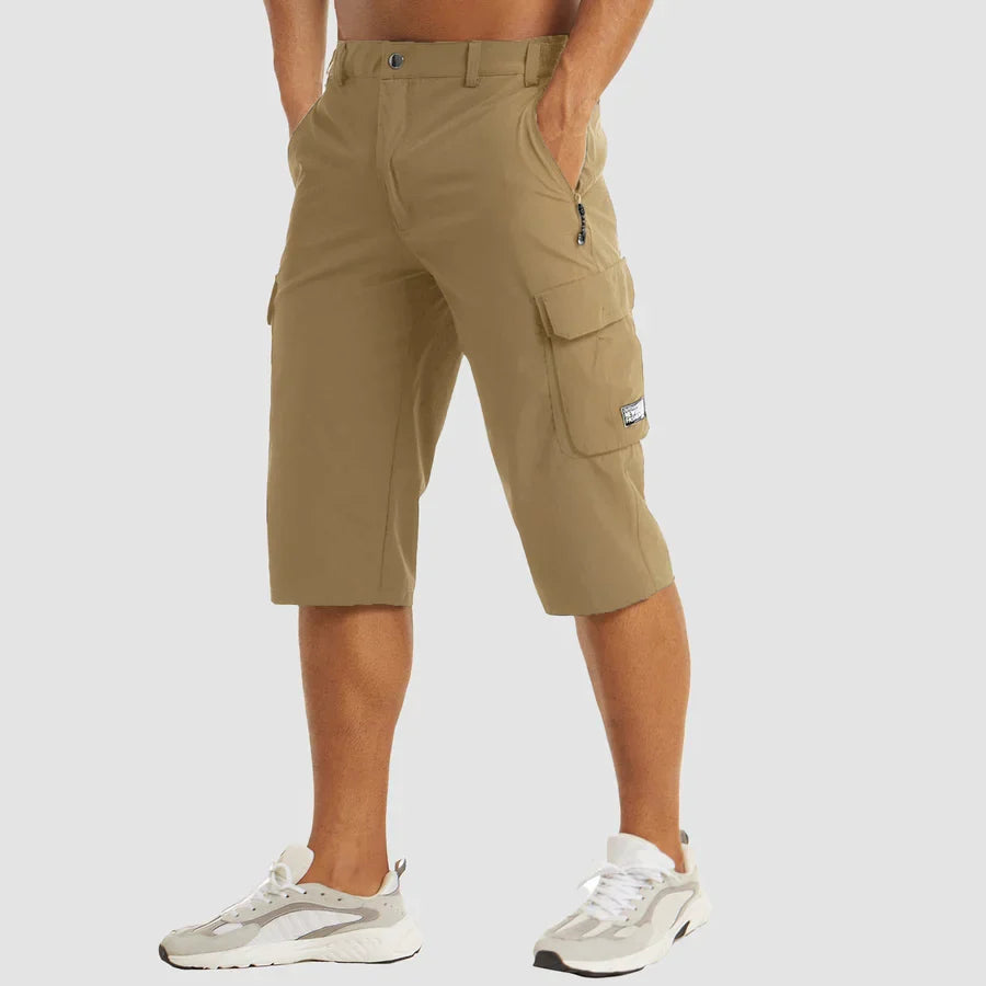 Settimo | Eleganti pantaloncini cargo da uomo 0