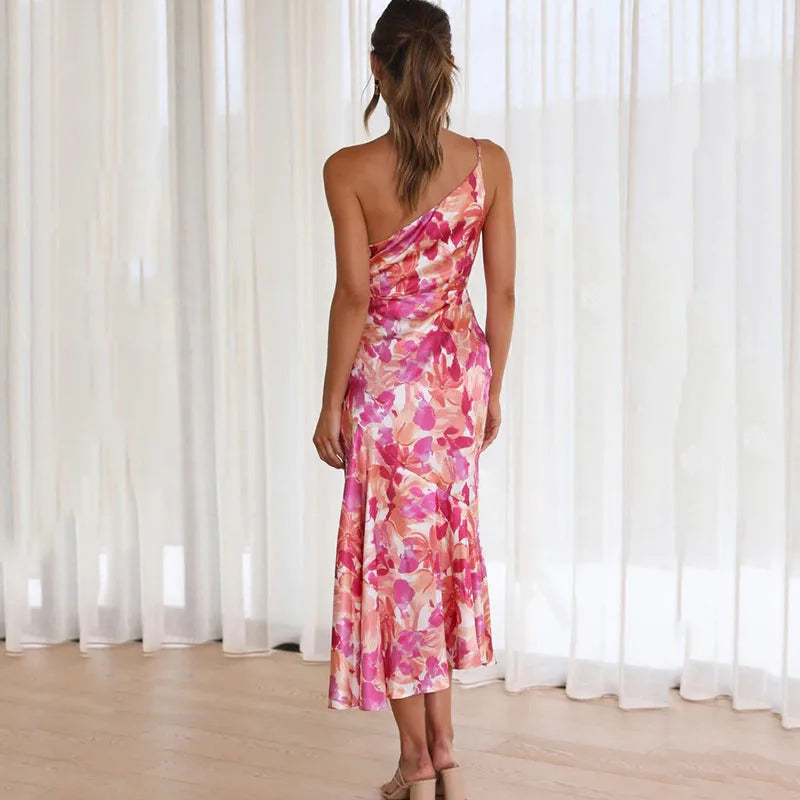 Eva Bloemenprint Jurk voor Zomerse Elegantie